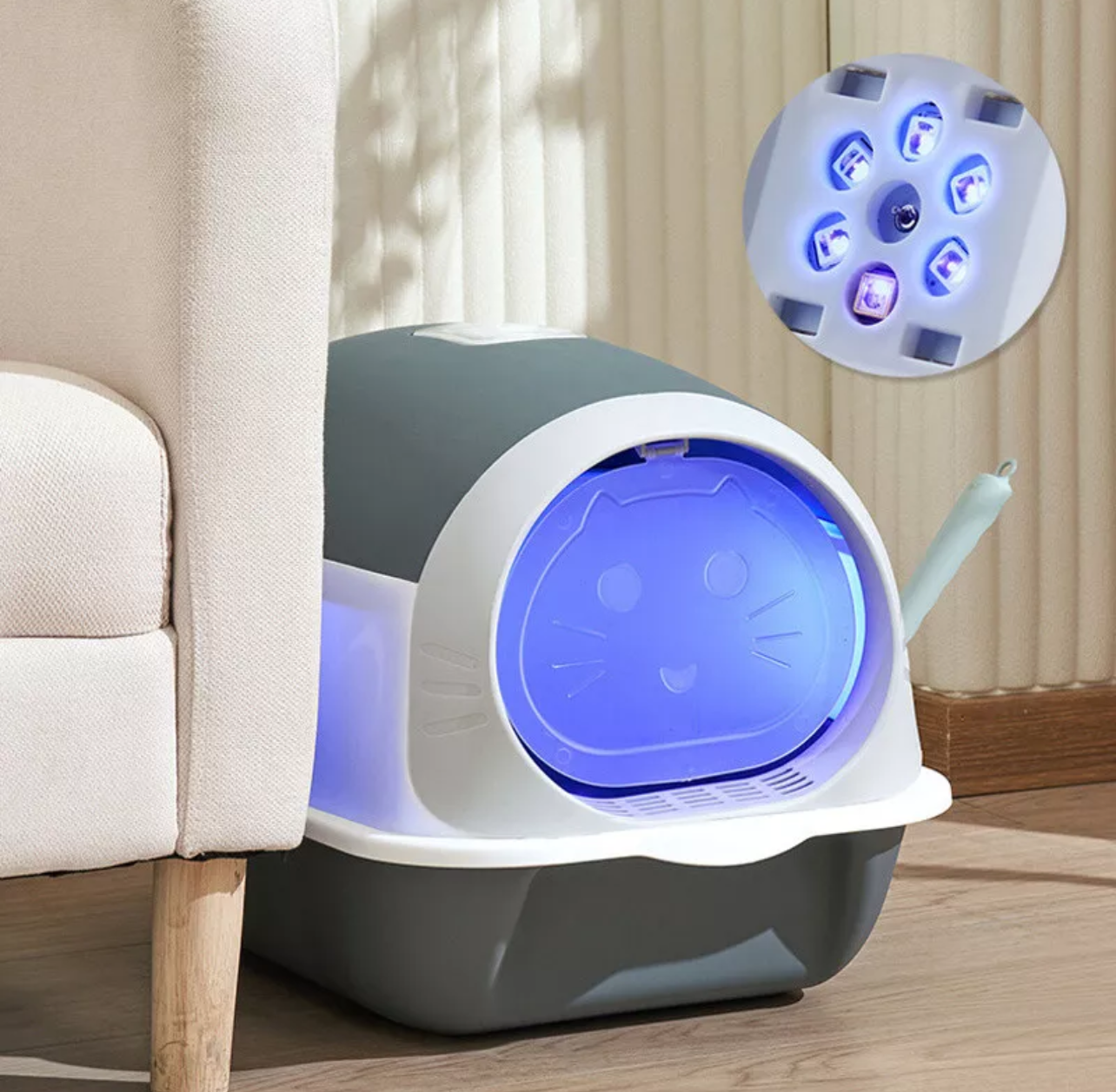 Paw & Co UV sterelising litter tray