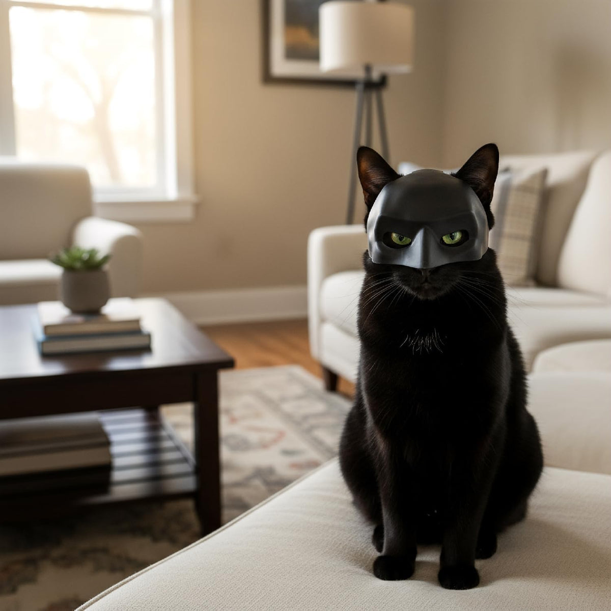 Paw & Co Cat Bat Mask Hat