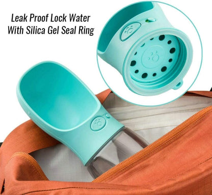 Paw & Co Portable Walking Water Bottle 350ml