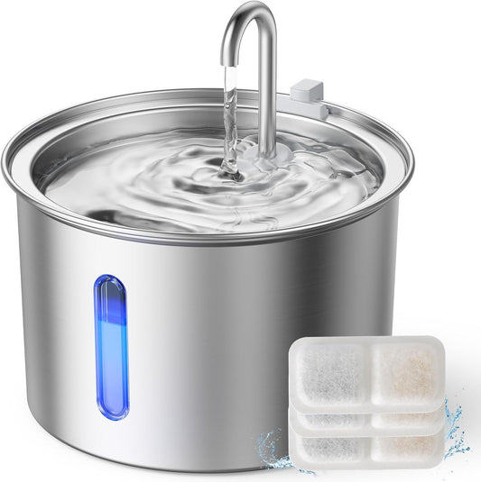 Paw & Co Stainless Steel Fountain 2L