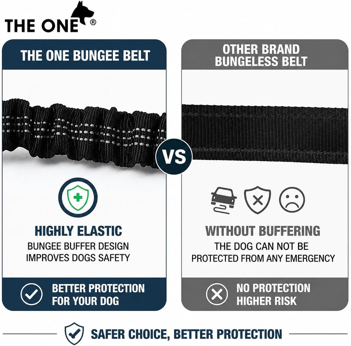 Paw & Co Car Seat Belt Tether