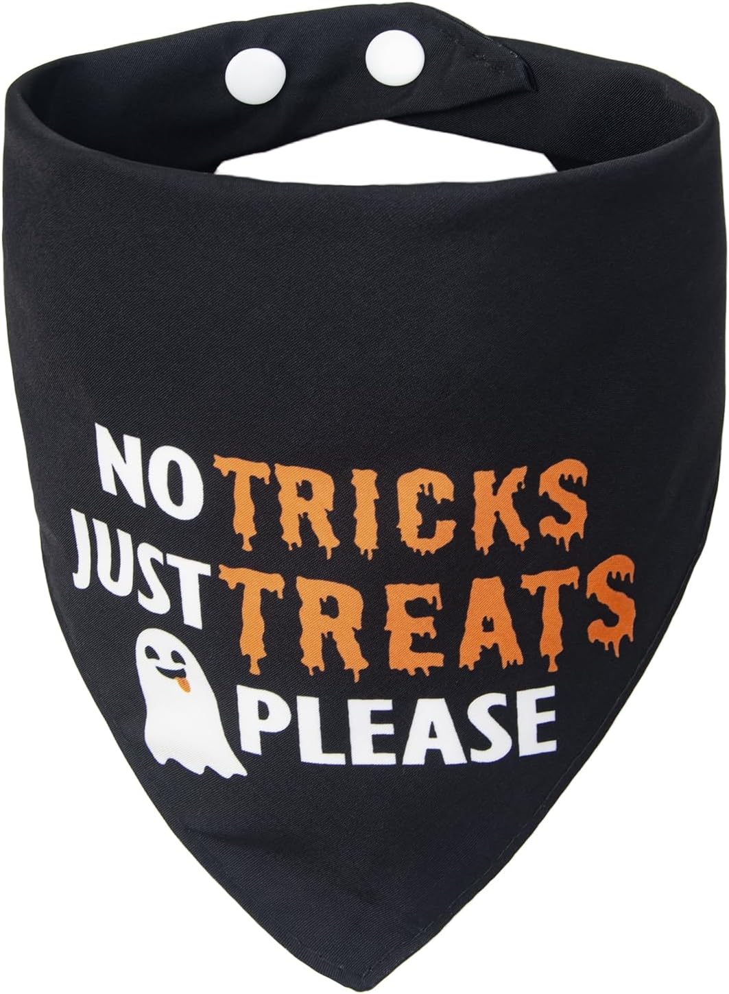Paw & Co 'No Tricks Just Treats' Dog Bandana (Large)