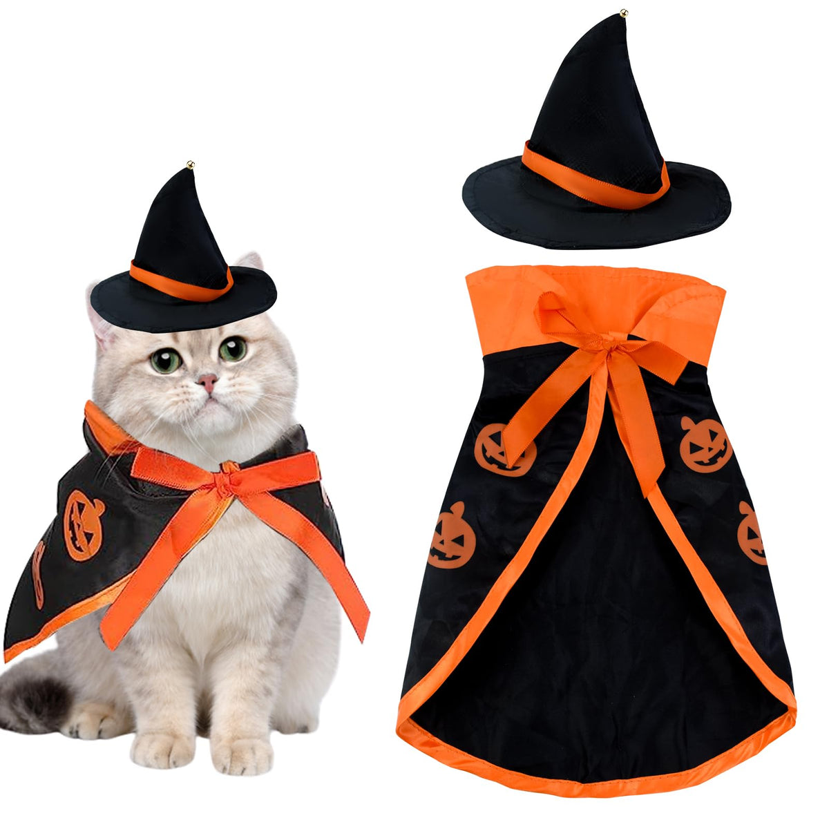 Paw & Co Mini Witch Cloak