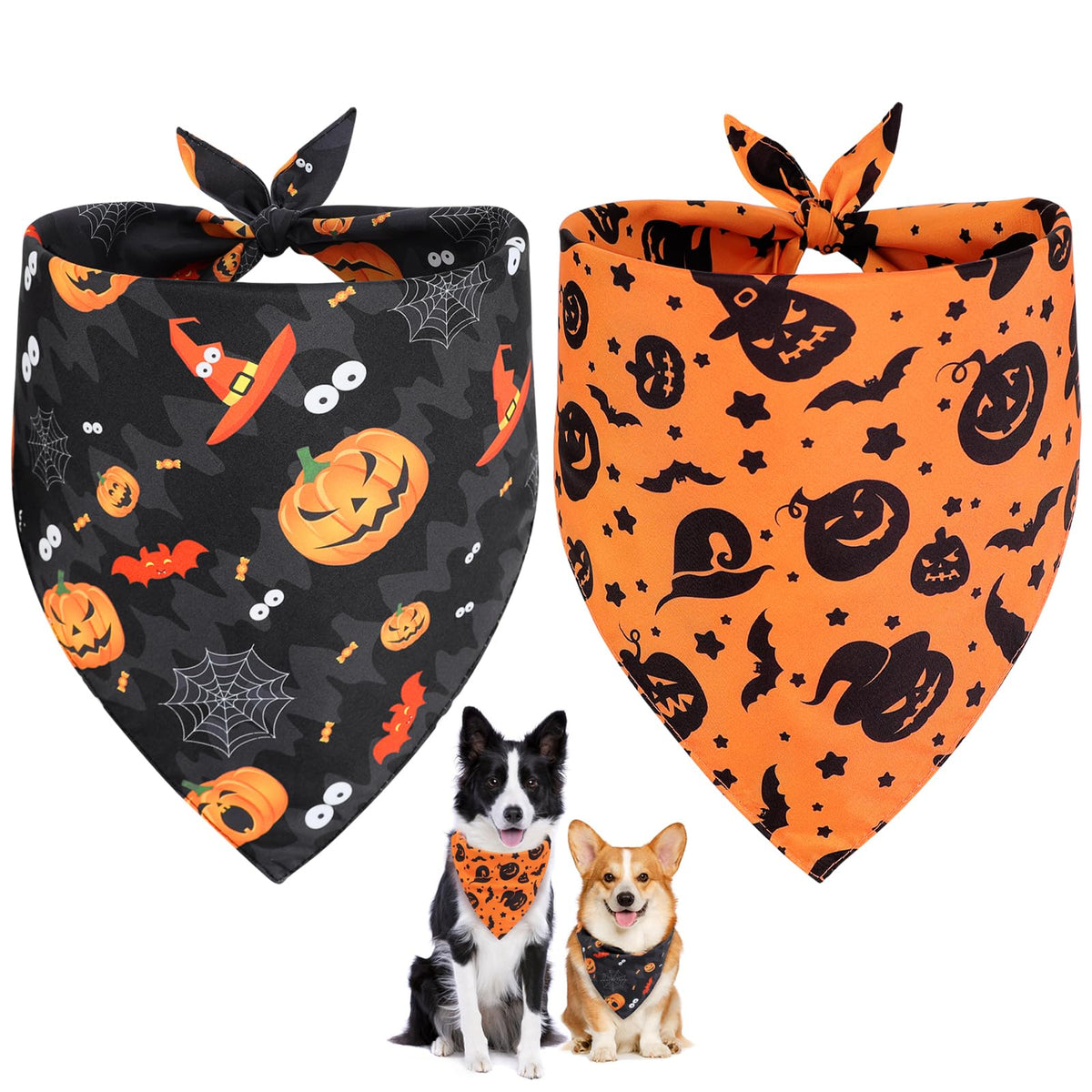 Paw & Co Spooky Bandana Duo