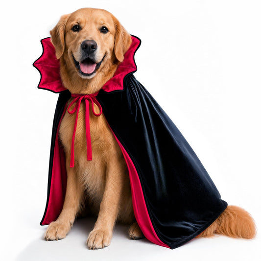 Paw & Co Velvet Vampire Cape