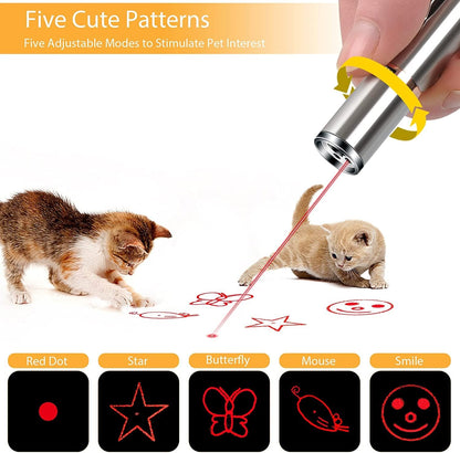 Paw & Co 7-in-1 Rechargeable Interactive Cat Wand