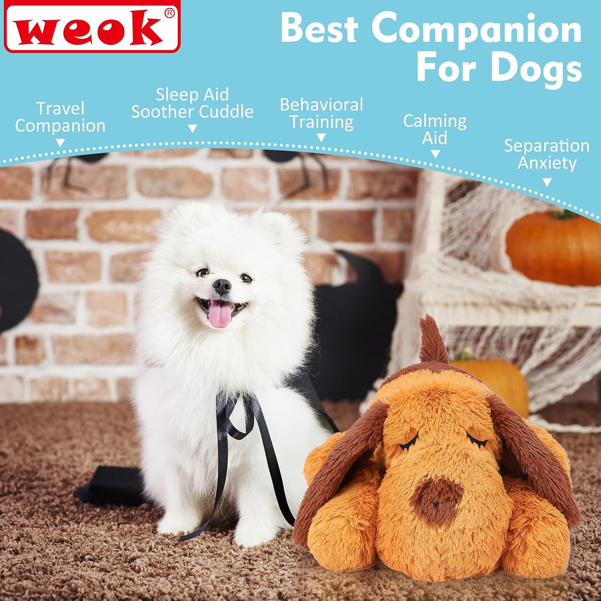 Paw & Co Heartbeat Comfort Puppy Toy