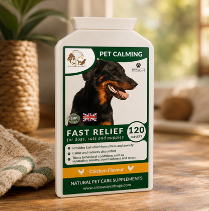 Paw & Co Pet calming stress relief tablets