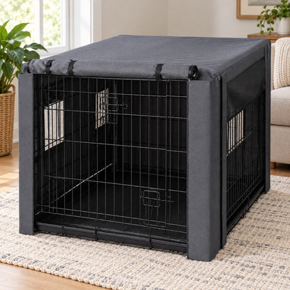 Paw & Co Blackout Crate Cover 42" – view 6