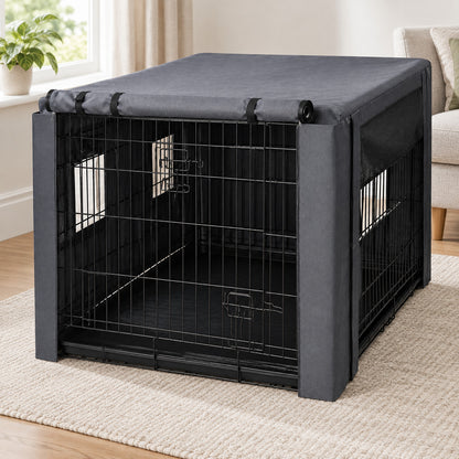 Paw & Co Blackout Crate Cover 42" – view 8