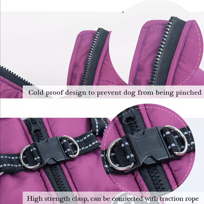 Coat with Harness Hole - Paw & Co