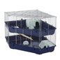 Corner Double-Tier Cage - Paw & Co