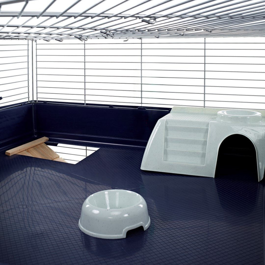 Corner Double-Tier Cage - Paw & Co