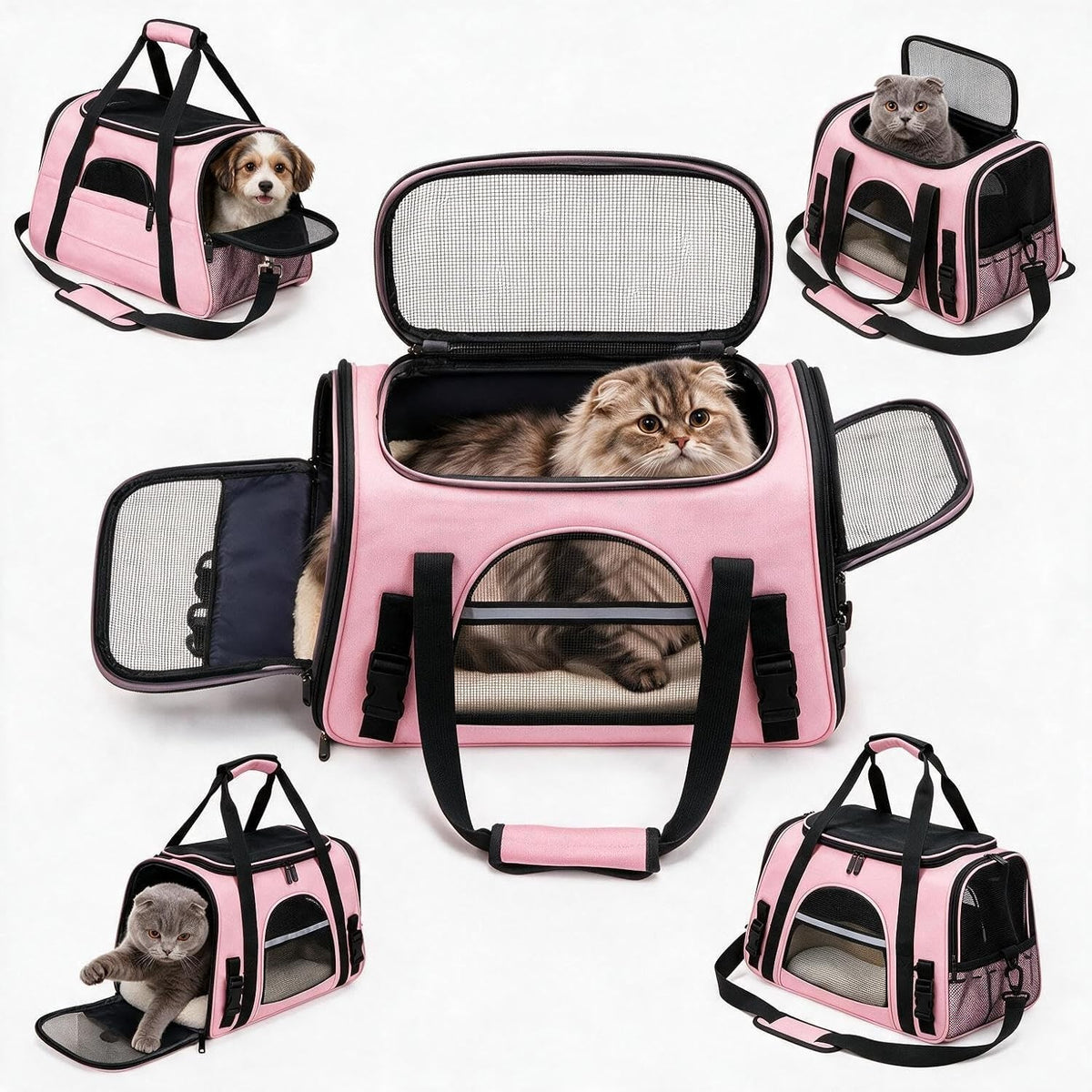 Folding Cat Carrier - Paw & Co
