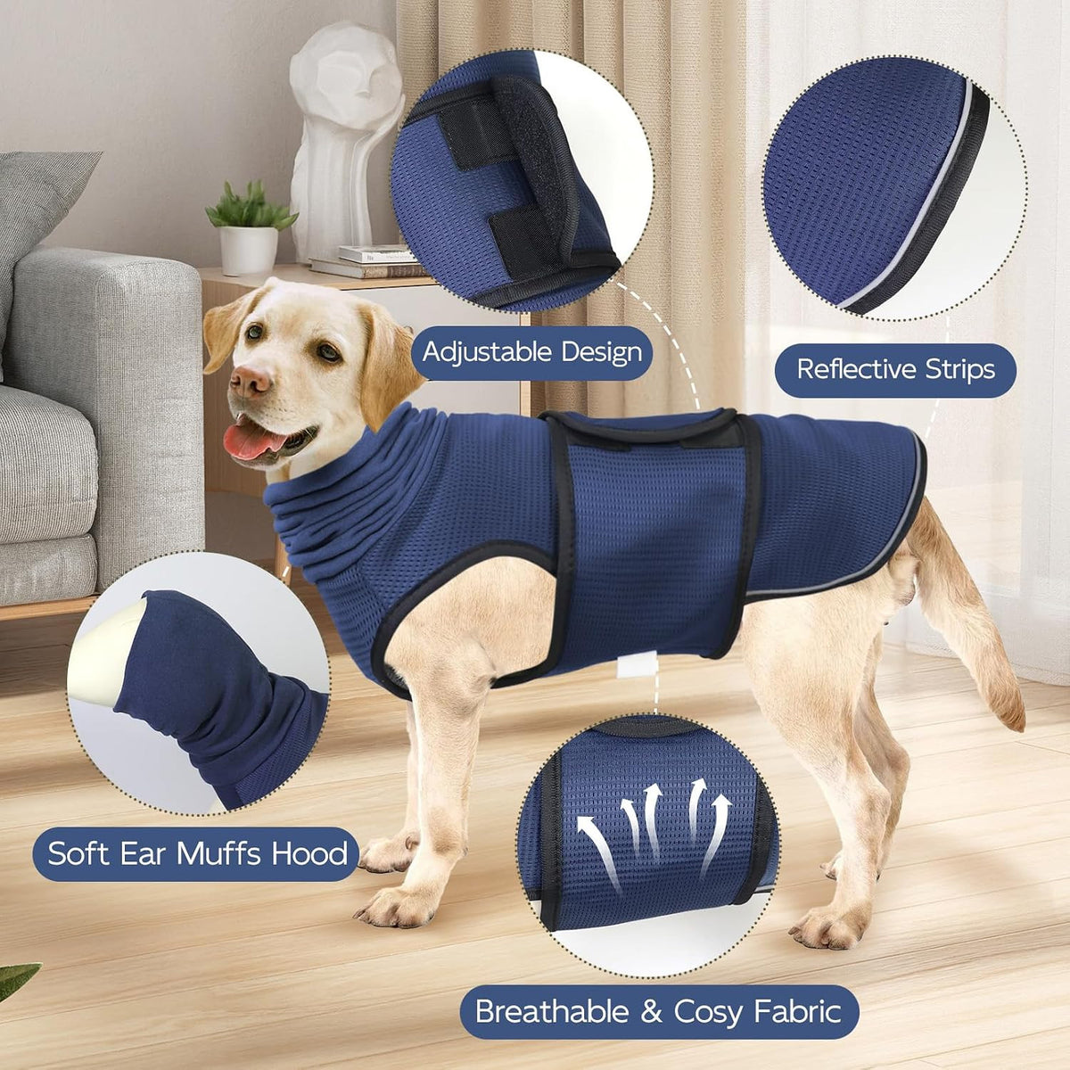 Paw & Co Hooded Calming Vest – view 5