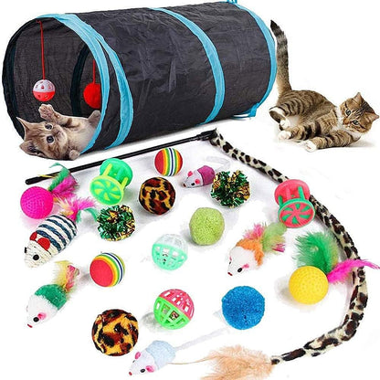 Indoor Cat Toy Set - Paw & Co