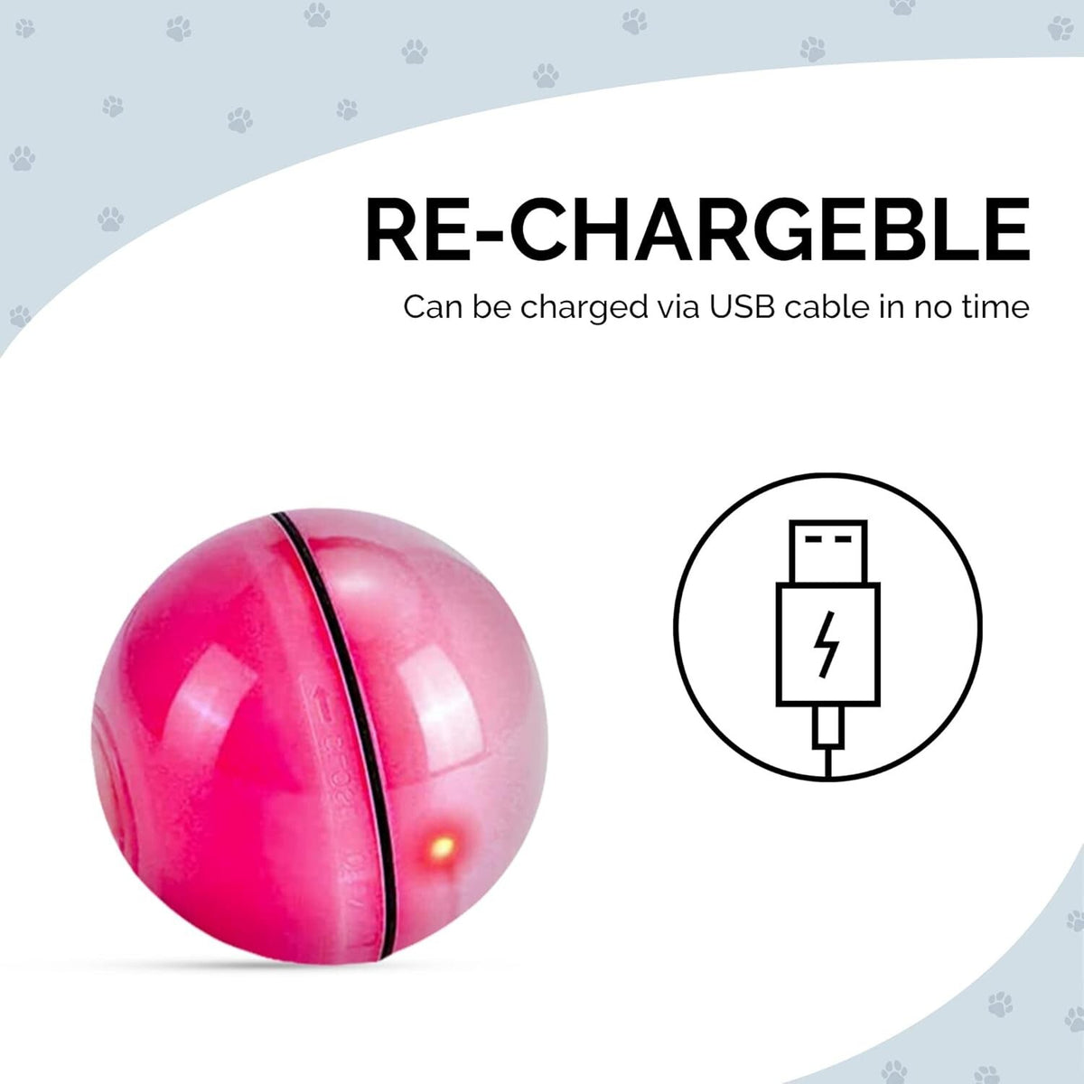 LED Cat Toy Ball - Paw & Co