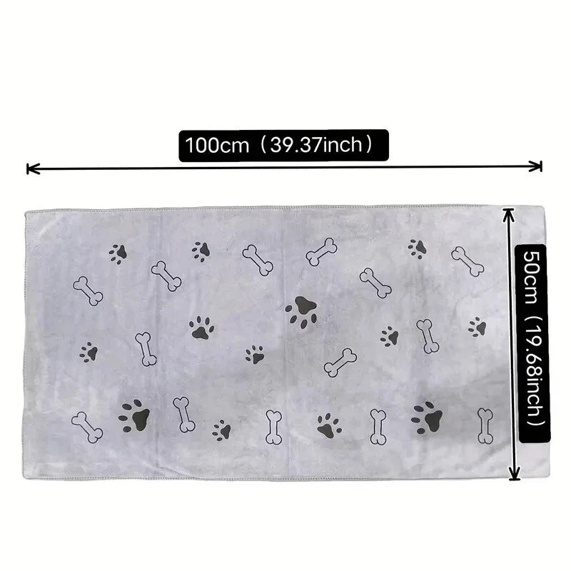 Microfibre Pet Towel - Paw & Co