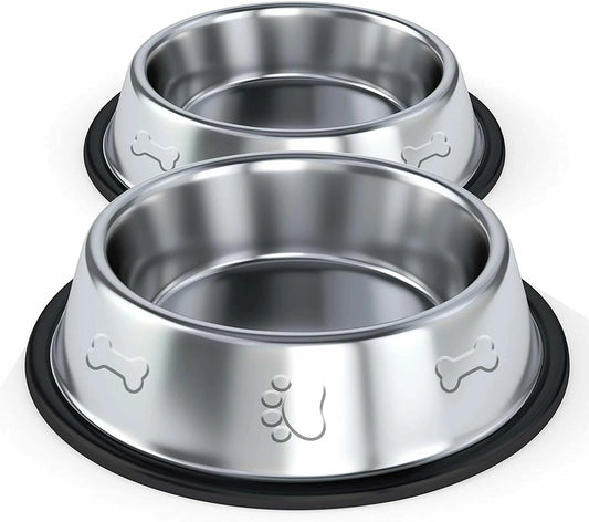 Stainless Bowls (Pair) - Paw & Co