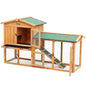 Two-Tier Hutch and Run - Paw & Co