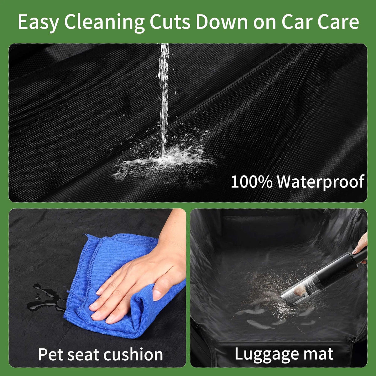 Waterproof Rear Seat Cover - Paw & Co